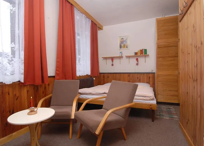 מלון Horsky Arnica Loučná pod Klínovcem